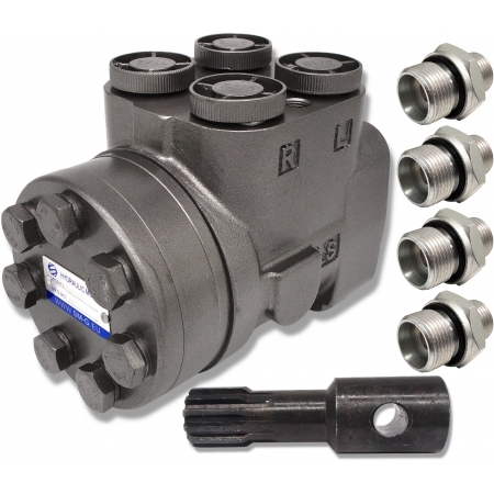 Orbitrol OSPC 160 ON Wałek 80 4x Nypel BIZON URSUS